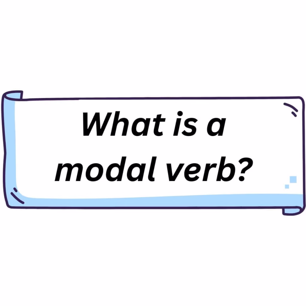 what is a modal verb