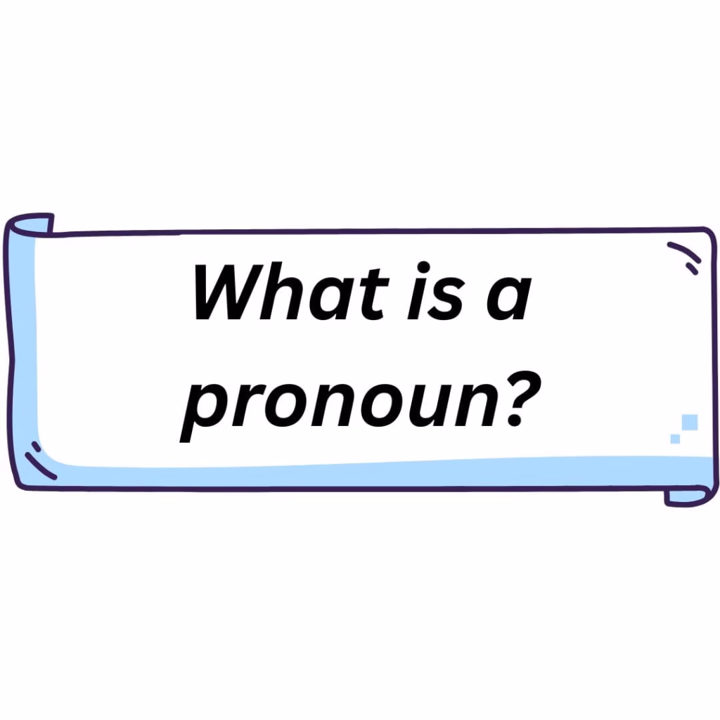 what is a pronoun